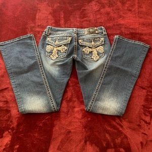 Miss Me signature boot cut jeans